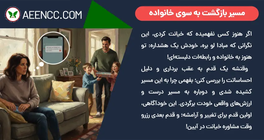 مسیر بازگشت به سوی خانواده