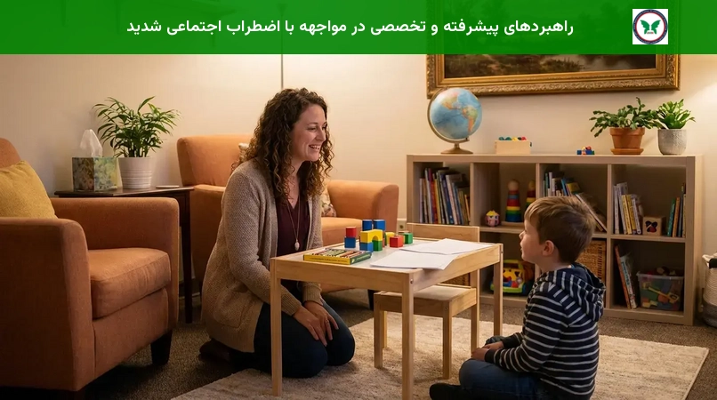 راهبردهای پیشرفته و تخصصی در مواجهه با اضطراب اجتماعی شدید
