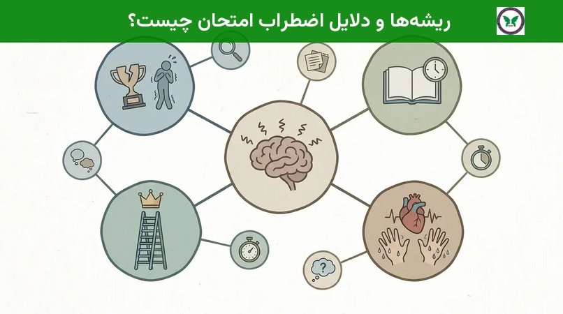 ریشه‌ها و دلایل اضطراب امتحان چیست؟