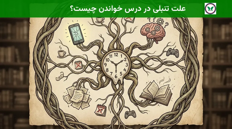 علت تنبلی در درس خواندن چیست؟