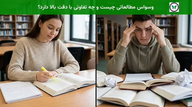 وسواس مطالعاتی چیست و چه تفاوتی با دقت بالا دارد؟